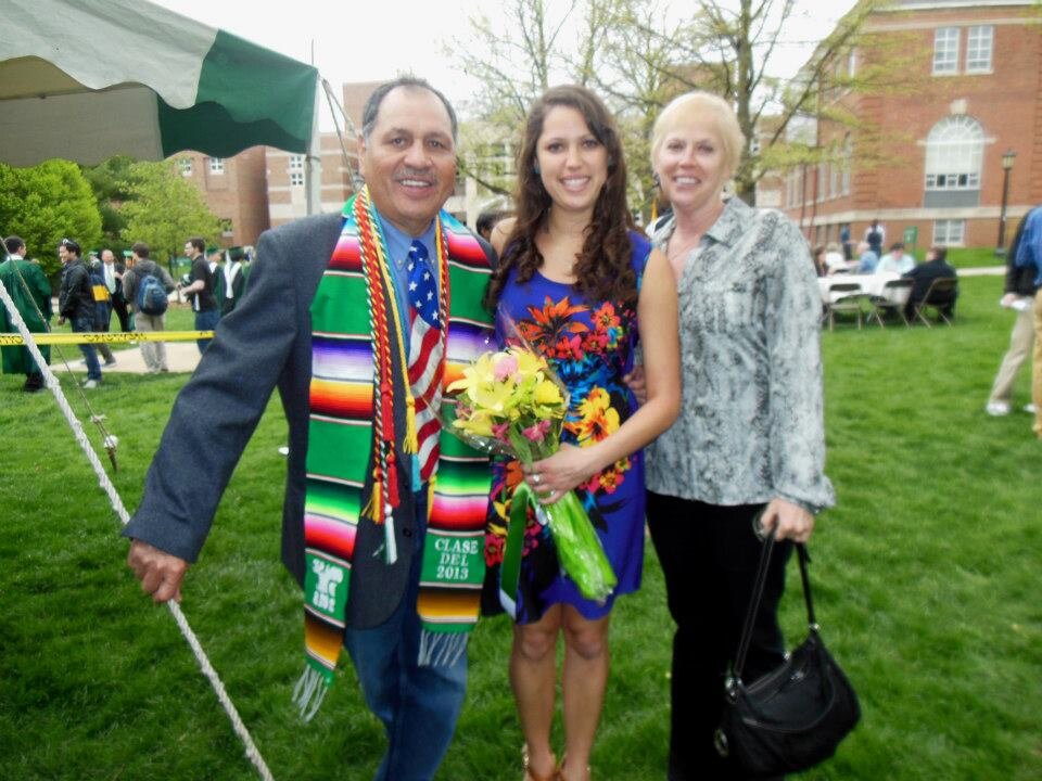 Throwback to my college graduation, just one of the bajillions times my parents have showed their never-ending support for me.