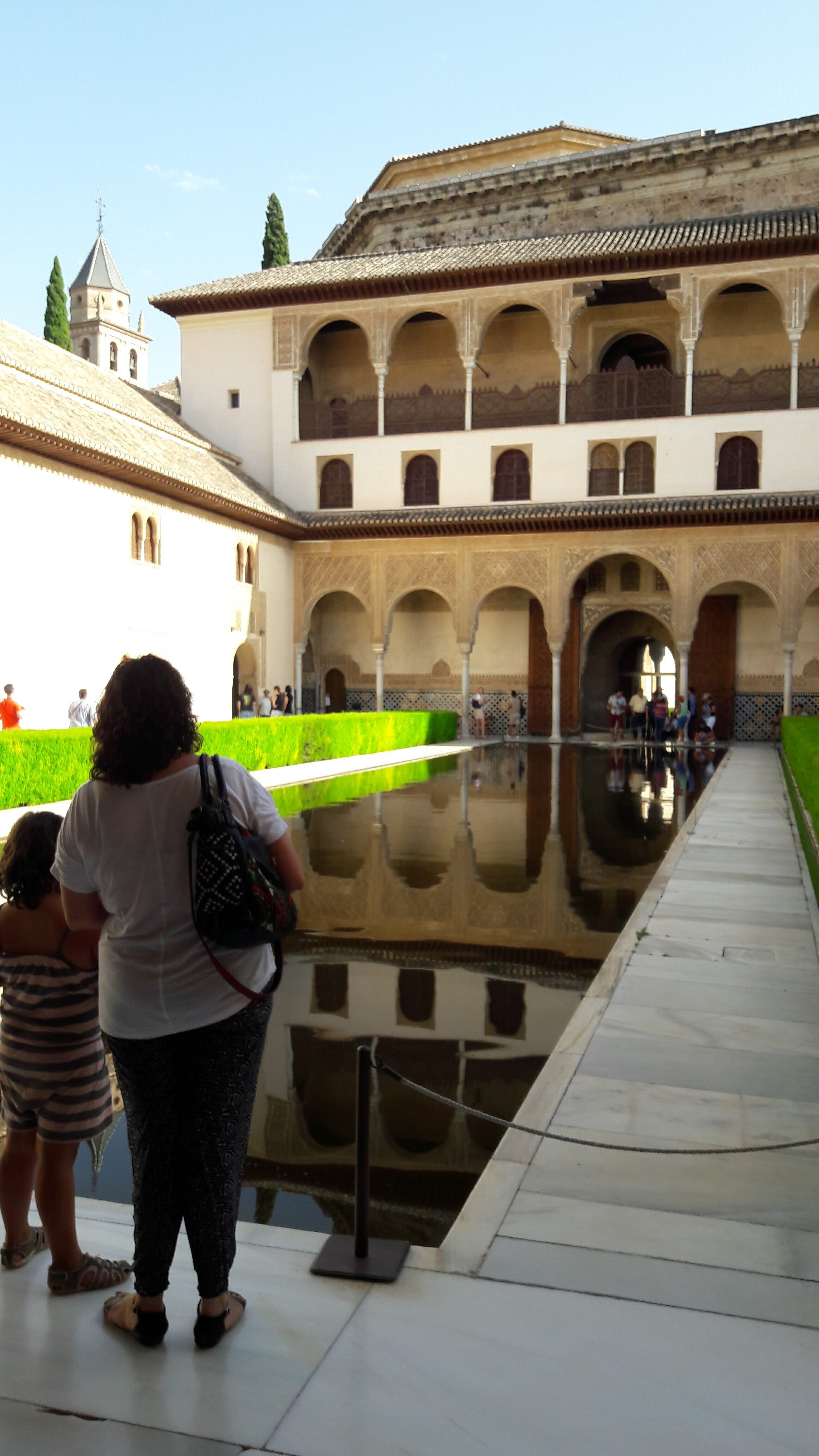 Definitely factor in some time to reflect in the Palaces of the Alhambra.