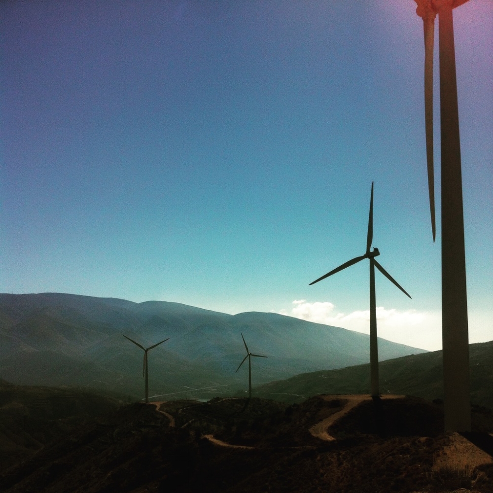The windmills in the Alpujarra.&nbsp;