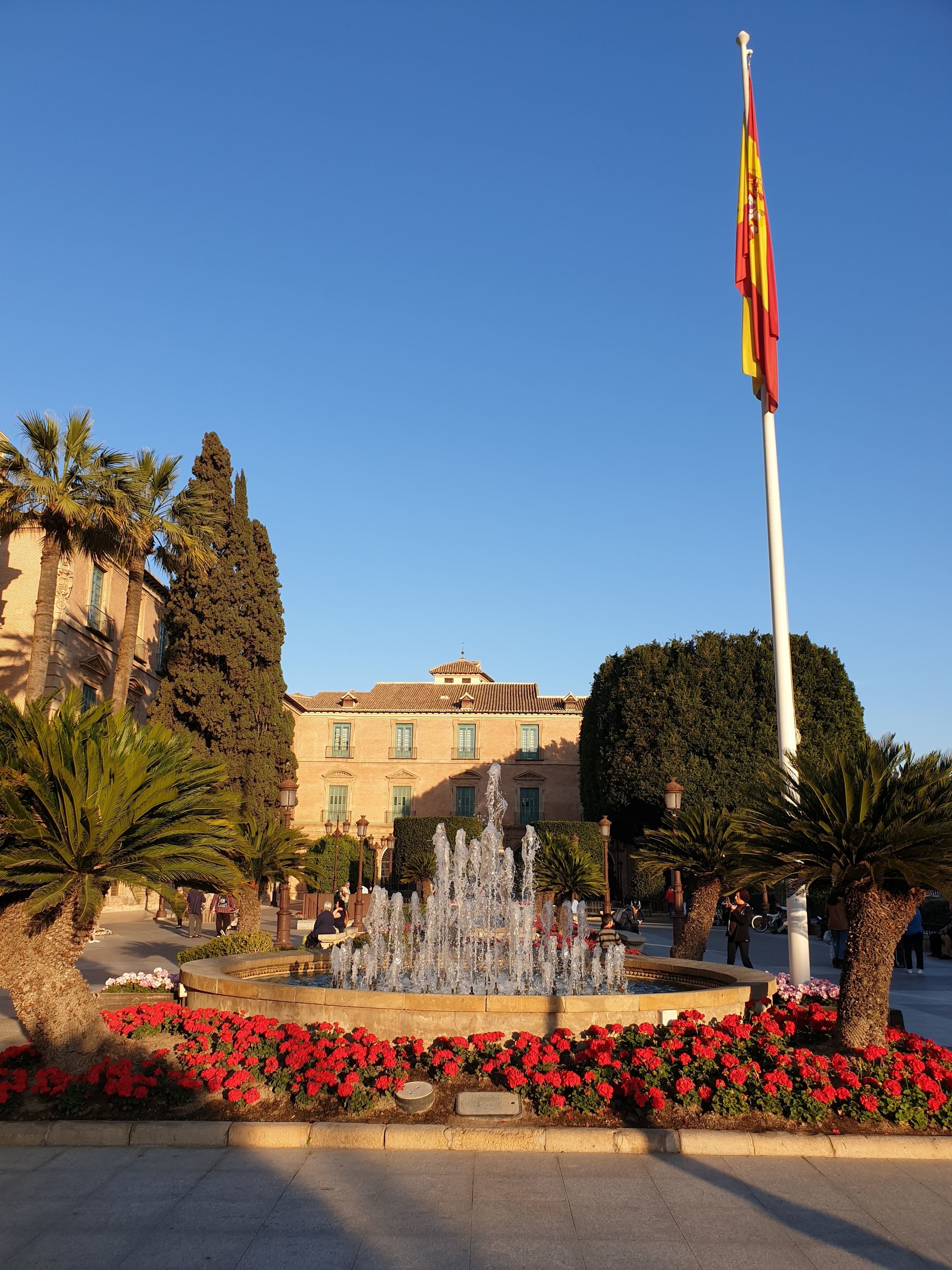 Everything about Murcia is cheerfully red!
