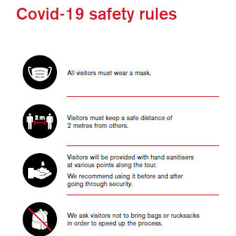 Some rules at points of interest have been changed to protect against the spread of COVID-19. Source: Sagrada Familia Official Website