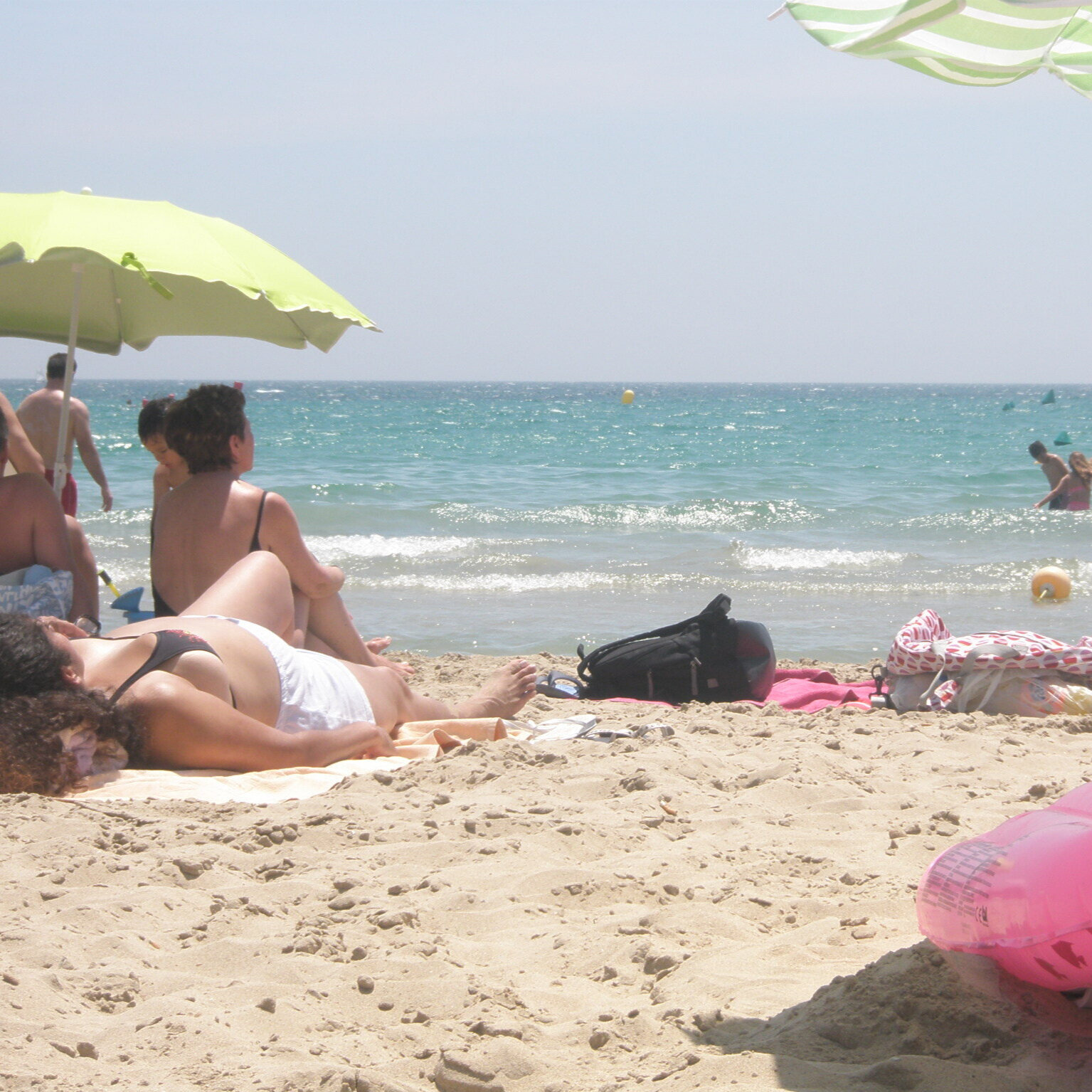 Beach-goers must maintain safe social distancing this year in Spain.