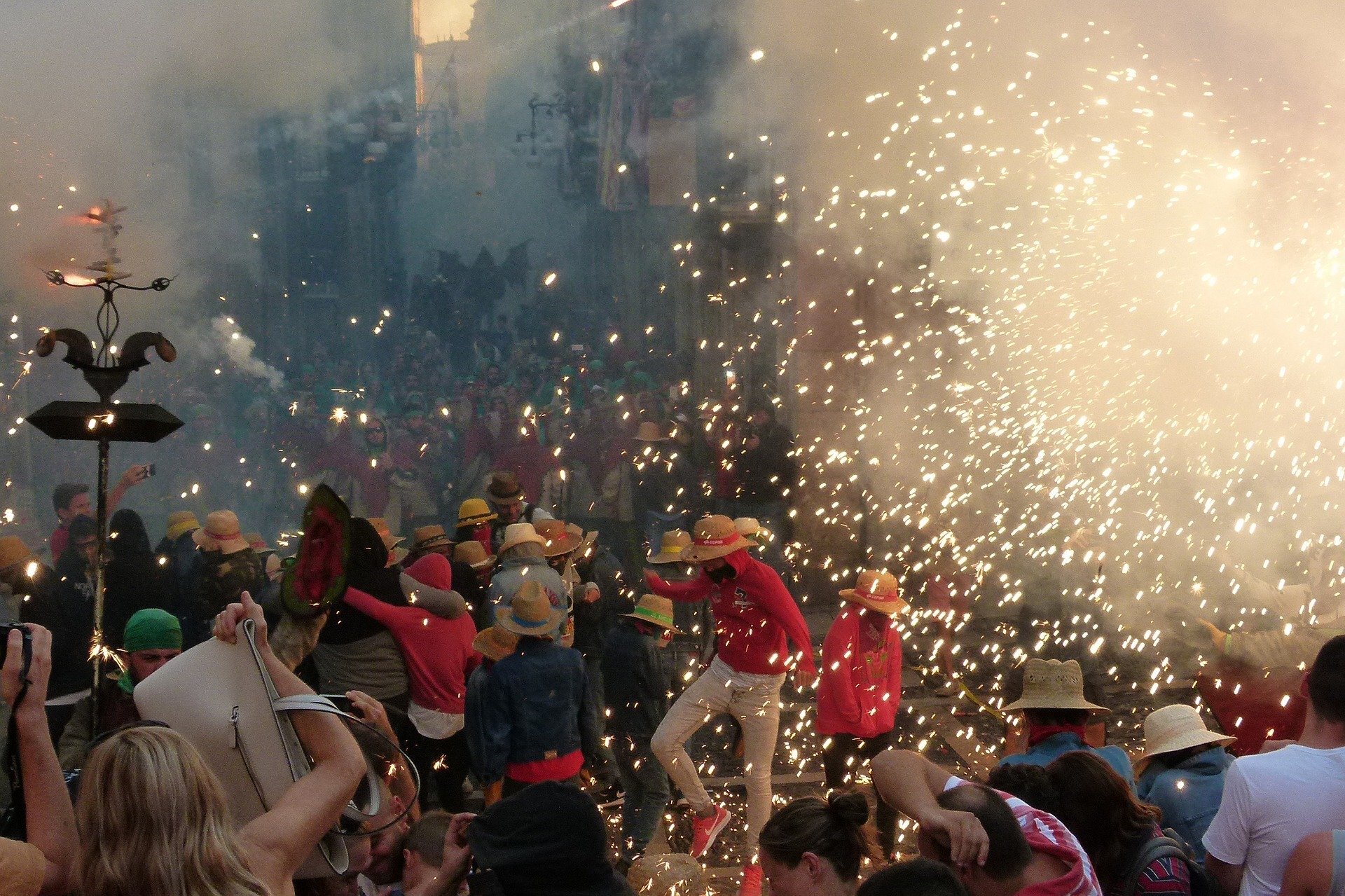 Festivals in Tarragona. How people celebrate is important to how they identify themselves. Photo by Marc Pascual on Pixabay.