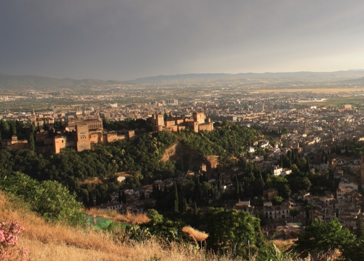 The Alhambra from San Miguel Alto.