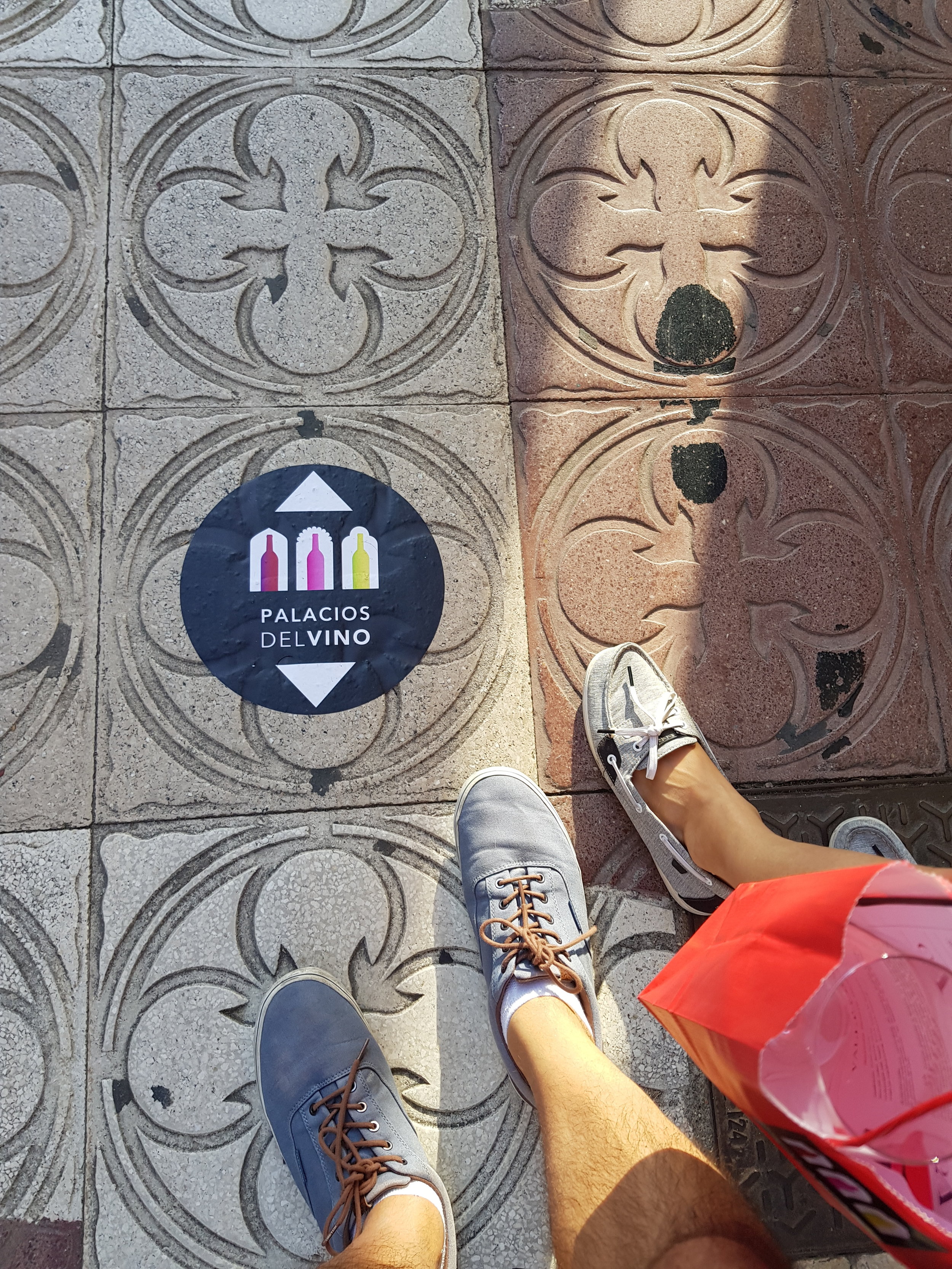 The Palacios de Vinos event provided us the most unique tour of Burgos and it felt like such an adventure following these stickers to the next location.