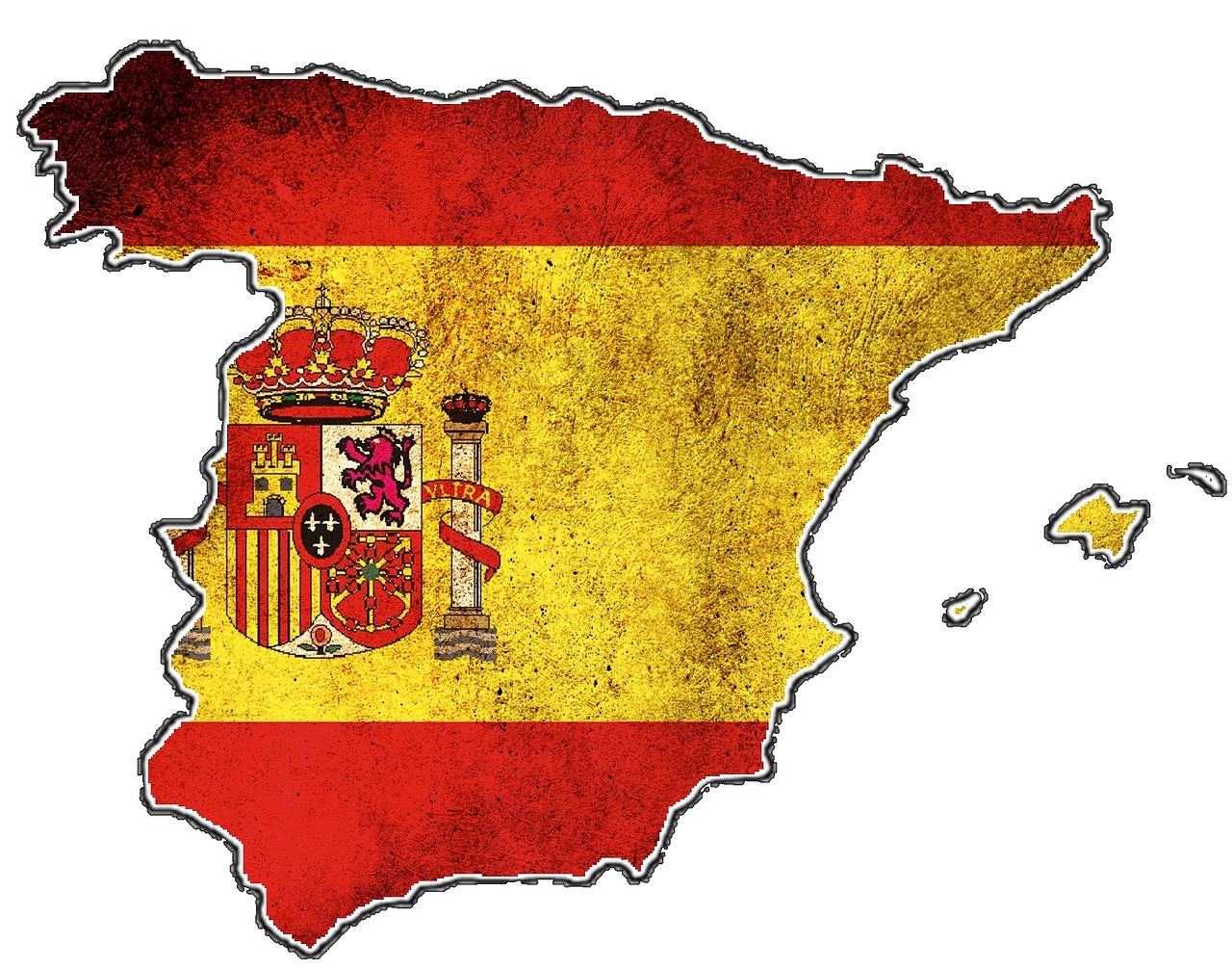 Map of Spain. Photo by Tumisu on Pixabay.