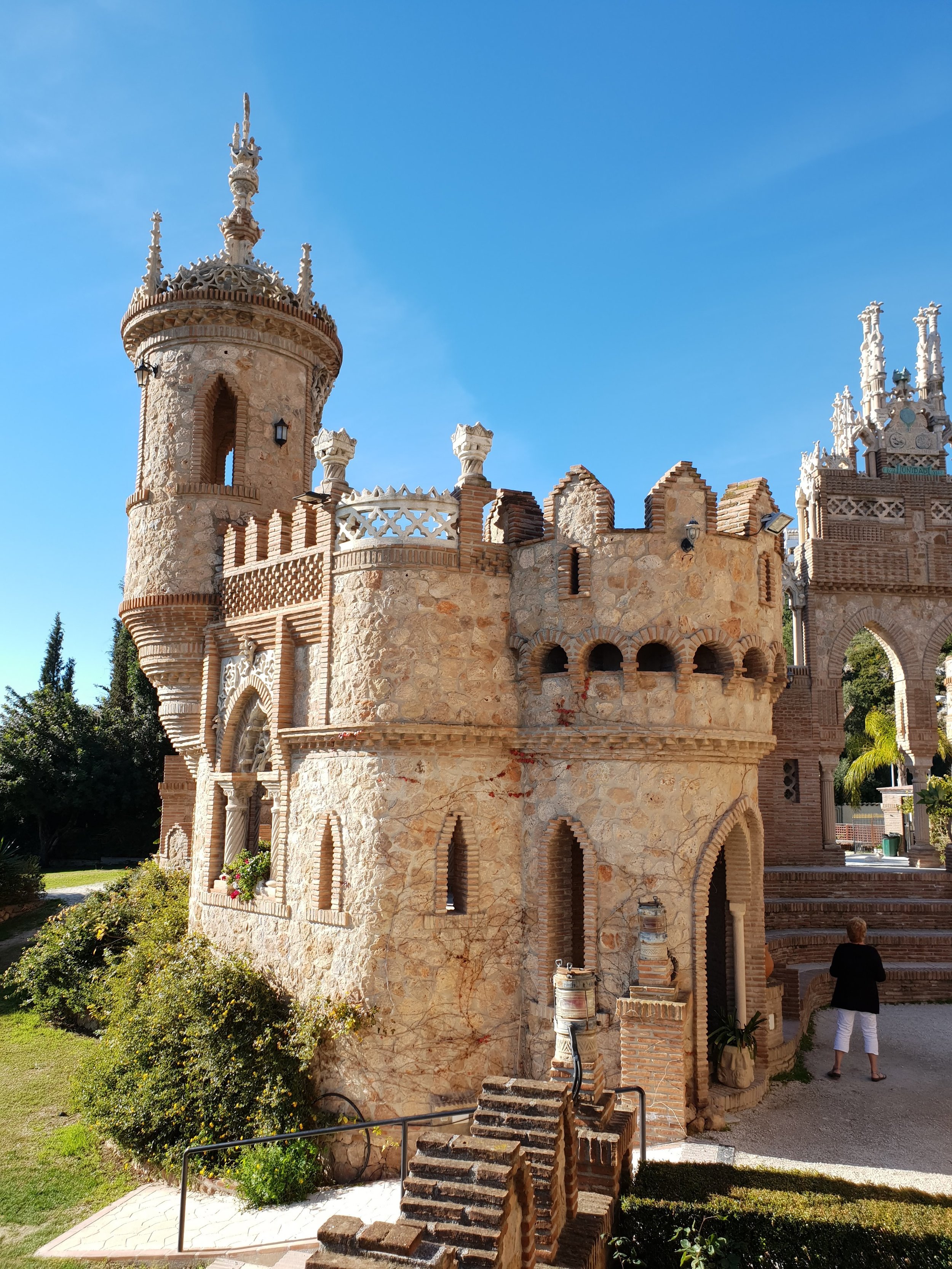 Described as a ‘fantasia en piedra,’ or ‘fantasy in stone,’ the Castillo de Colomares truly will enchant you.