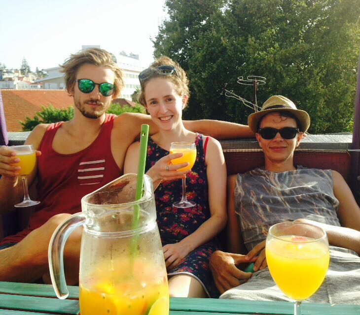 Summer sangria with friends.&nbsp;