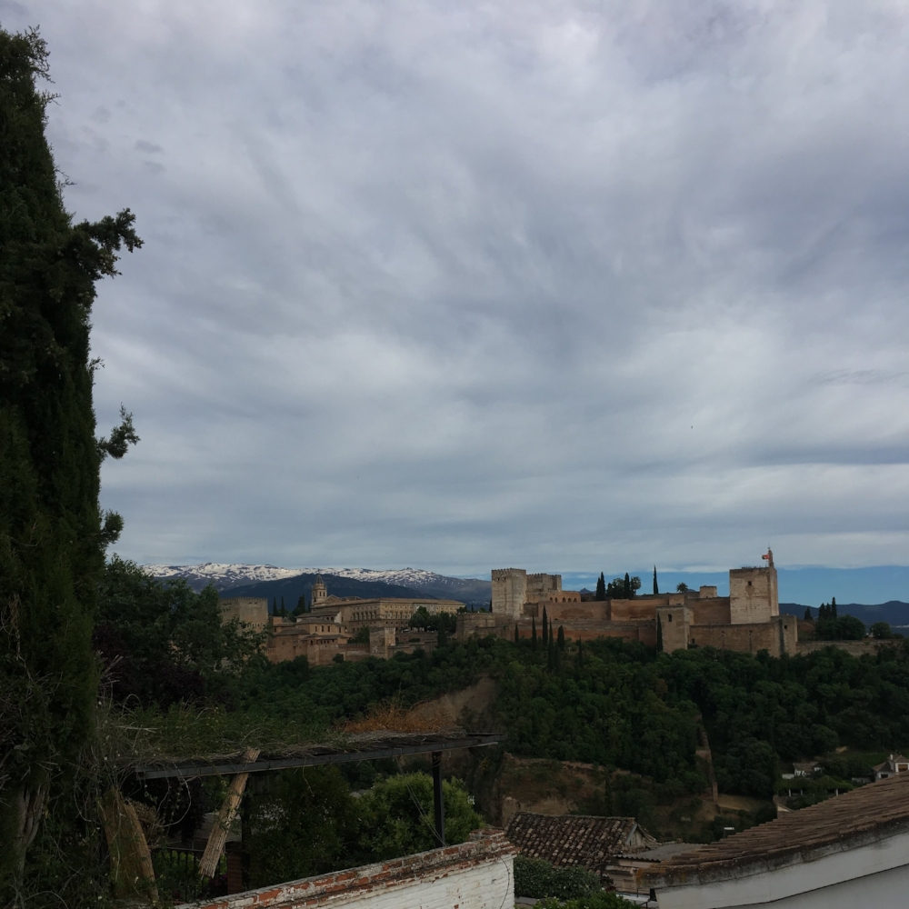 Life is the Journey not the destination. A view of the Alhambra, Granada.