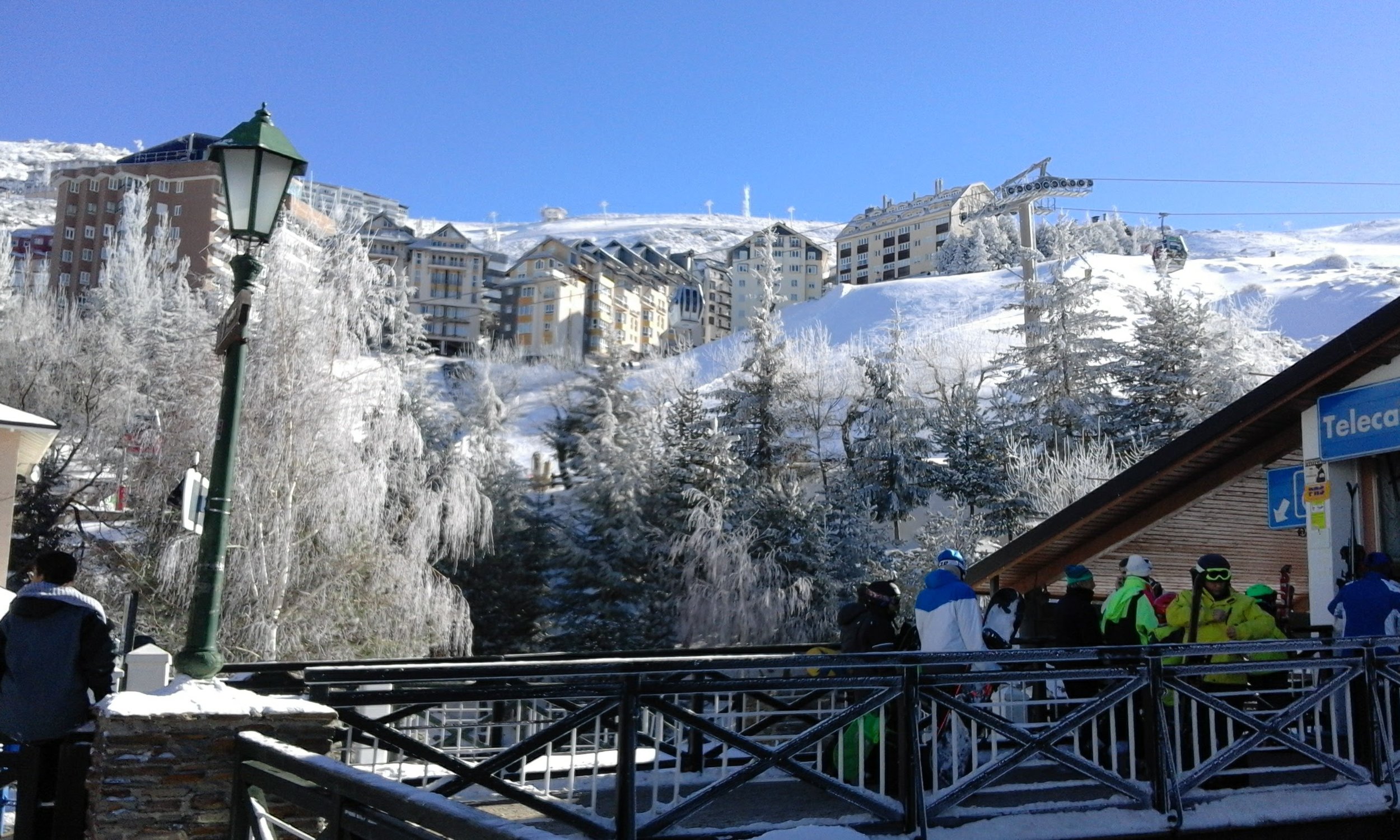 ski village Sierra Nevada