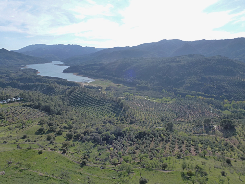 The long-awaited view from the village Hornos de Segura.
